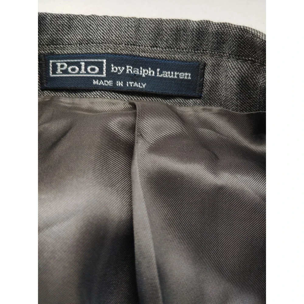 Polo Ralph Lauren Blazer Mens 44L Made in Italy Wool Sport Coat Jacket